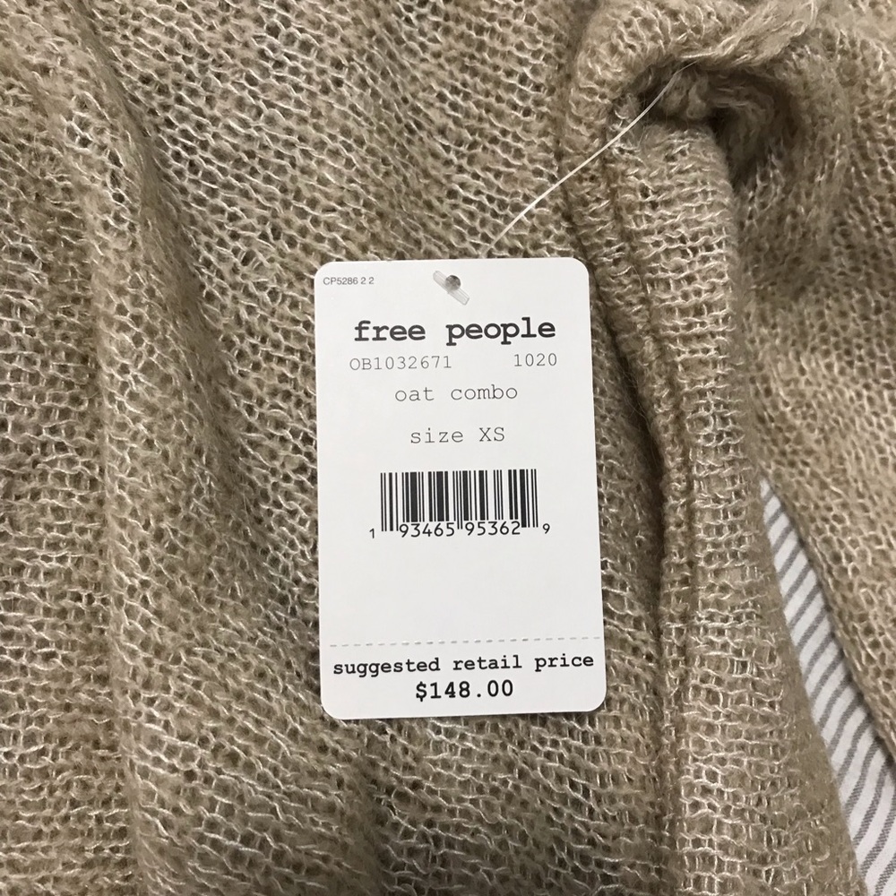 NWT Free People Sheer Sweater and/or Dress - Picture 6 of 6